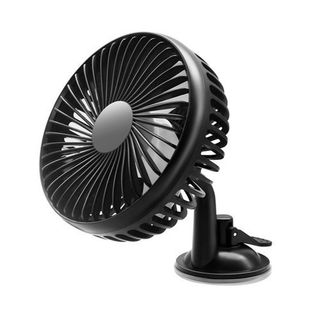 Quạt máy đơn mini trên ô tô gắn taplo và kính xe, siêu bền, siêu tiện lợi