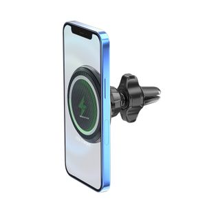 Giá Đỡ Điện Thoại Kiêm Sạc Không Dây Trên Xe Hơi BH45 Borofone