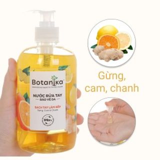 Nước rửa tay Botanika bảo vệ da sạch tay làm bếp 500g giá sỉ