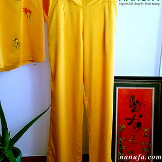 [Đồ bộ vải nhập]vàng chanh chất liệu tole thoáng mát, (giá sỉ tốt) cao (152-175) nặng (40-70kg)
