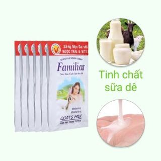 Sữa tắm tinh chất sữa dê Familiar 5ml x 12 gói giá sỉ