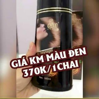 Dầu Gội phủ bạc sin hair đen