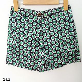 Quần Short nữ họa tiết hoa thời trang tự thiết kế Q1.3