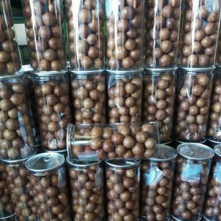 Hạt macca tây nguyên ( hũ pet 500gr)