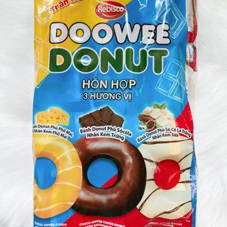 Bánh donut DOWEE hỗn hợp 3 hương vị