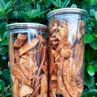 Chuối mè sấy giòn ( hũ pet 300gr)