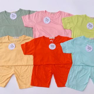 Đồ Bộ Bé Trai, Size 18-32kg Bé Gái Bé Trai Minky Mom Vải Thun Lạnh, Bộ Cộc Tay, Ba lỗ. Sát nách, Dài tay. Cho Bé Mặc Nhà