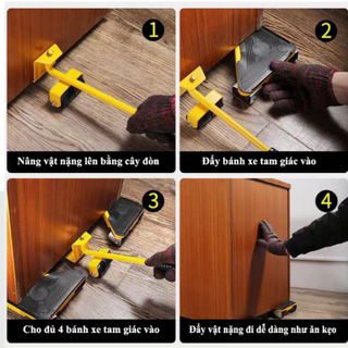 Hahoo - Bộ dụng cụ nâng vật nặng thông minh