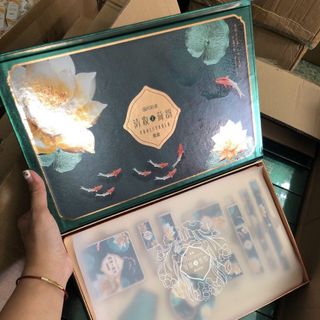 Set trang điểm Youliyoula 10 món hoa sen Sỉ