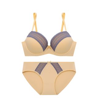 Áo lót mút vừa có gọng, viền ren Thái Lan HBLP600