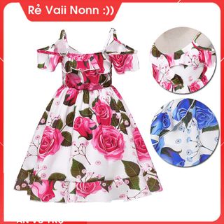ĐẦM CÔNG CHÚA AT409 CHẤT VẢI THOẢI MÁI-PHÙ HỢP CHO CÁC BÉ GÁI NĂNG ĐỘNG