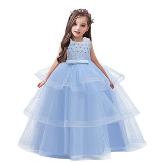 Đầm công chúa AT311 cho bé gái từ 14-45kg - họa tiết đáng yêu, xinh xắn