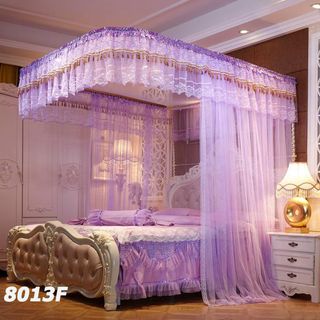 Màn khung không không khoan tường - mùng ngủ hiện đại 8013F