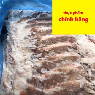 Sườn cánh buồm heo đông lạnh - Ship nguyên thùng