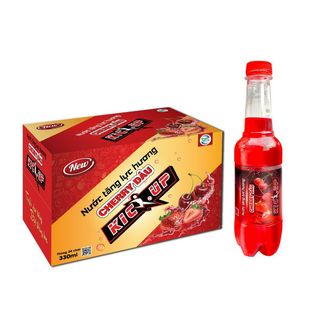 Nước tăng lực cherry dâu thùng 24 chai