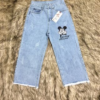 QUẦN BAGGY LỬNG ỐNG RỘNG MICKEY