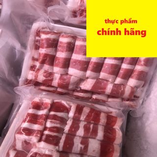 Ba chỉ bò Mỹ thái cuộn( lẩu) - 500g