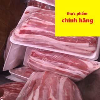 Ba chỉ bò Mỹ thái dải, thái nướng - Ship từ 5kg giá sỉ