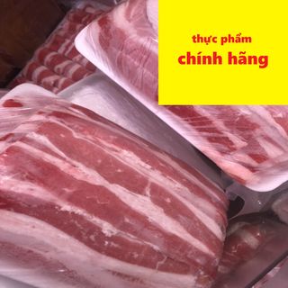 Ba chỉ bò Mỹ thái dải, thái nướng - Ship từ 5kg
