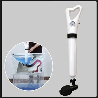 Dụng cụ thông tắc bồn cầu/ lavabo/ bồn rửa/ ống nước/ thoát sàn nước sử dụng bằng khí nén