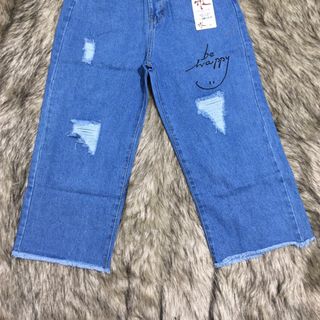 BAGGY 9 TẤC ỐNG RỘNG RÁCH