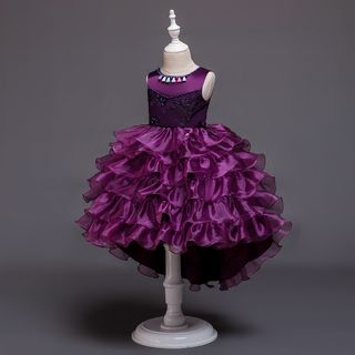 Đầm công chúa AT301 cho bé gái từ 14-45kg-thiết kế đáng yêu cho bé đi chơi giá sỉ