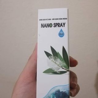 Dung dịch vệ sinh mũi họng răng miệng - Nano Spray