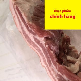Ba chỉ heo Nga rút sườn - Ship nguyên thùng từ 20kg