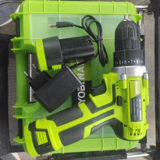 Máy Khoan Pin 12V RYOBI Full Box 2 Pin Bảo Hành 12 tháng