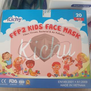 Khẩu trang Kichy 5 lớp trẻ em N95