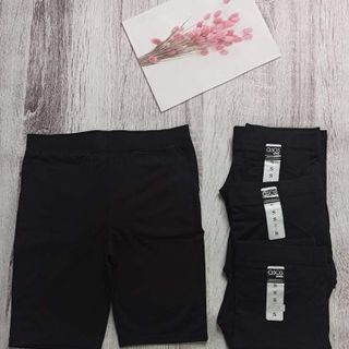 Quần legging nữ ngố dài cotton co dãn 4c nâng mông đẹp