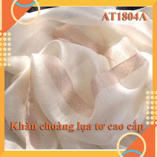 Khăn choàng cổ vuông lụa Satin-thích hợp cho các bạn nữ đi chơi Đà Lạt