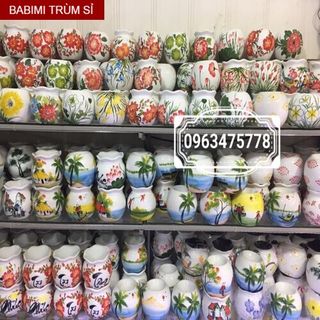 Đèn xông tinh dầu Bát Tràng