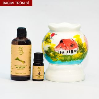 Đèn xông tinh dầu Bát Tràng