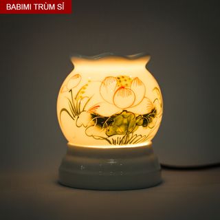 Đèn xông tinh dầu Bát Tràng