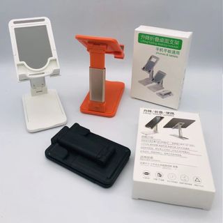 Giá đỡ điện thoại, ipad gấp gọn mở rộng được đế, ống trượt kim loại