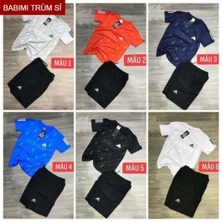 Bộ quần áo thể thao nam dáng cộc chất thun co dãn
