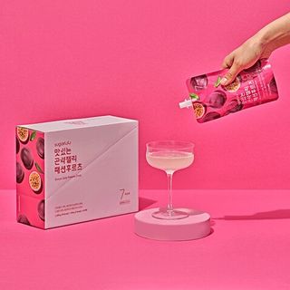 [KHÔNG ĐƯỜNG] Nước Thạch Trái Cây Hàn Quốc Sugarlolo Thùng 40 Bịch 150ml - Vị Chanh dây