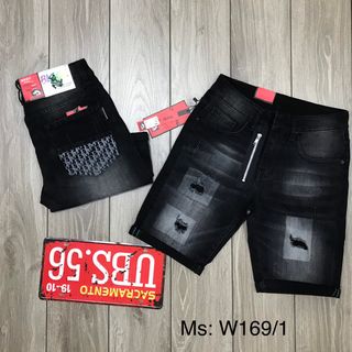 QUẦN SHORT JEAN NAM THỜI TRANG W169/1 giá sỉ