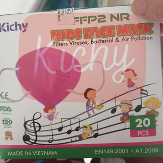 Khẩu trang Kichy 5 lớp trẻ em N95
