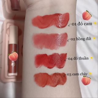 Bộ 2 Meow BLush & Lip N317, set gồm Son kem & Má hồng