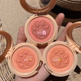Bộ 2 Meow BLush & Lip N317, set gồm Son kem & Má hồng