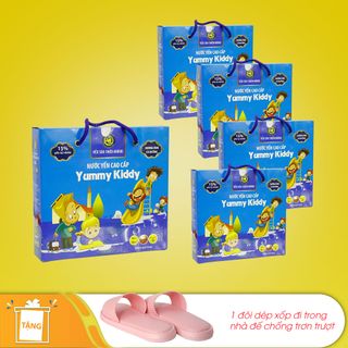 5 Hộp Yến Yummy Kiddy Hương Tự Chọn Thiên Hoàng (6 Lọ/Hộp) - KÈM QUÀ TẶNG