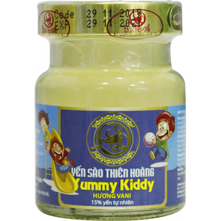 5 Hộp Yến Yummy Kiddy Hương Tự Chọn Thiên Hoàng (6 Lọ/Hộp) - KÈM QUÀ TẶNG