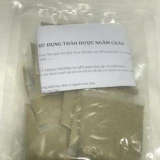 Túi Xông Ngâm Chân 12 Vị Dưỡng sinh Cao cấp Giảm Stress Lưu Thông Khí Huyết