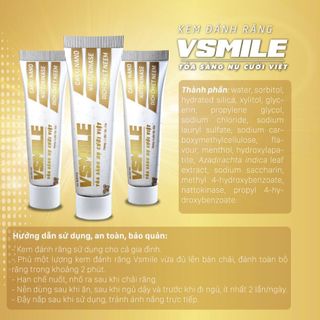 V- Smile Kem đánh răng thảo dược thiên nhiên