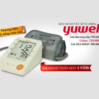 Máy Đo Huyết Áp Tự Động Yuwell YE650A