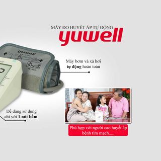 Máy Đo Huyết Áp Tự Động Yuwell YE650A