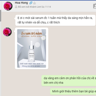 serum đặc trị nám