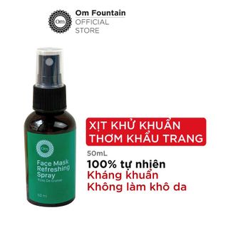 Xịt khuẩn khẩu trang Om Fountain